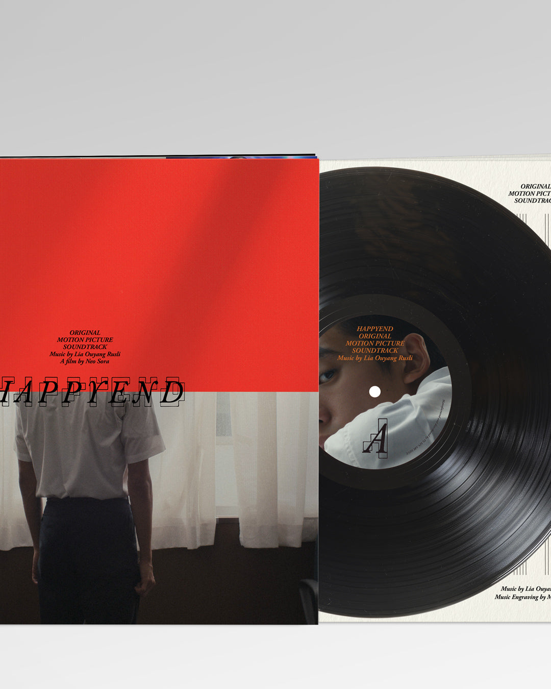 HAPPYEND Original Soundtrack [Black Vinyl, 1LP]