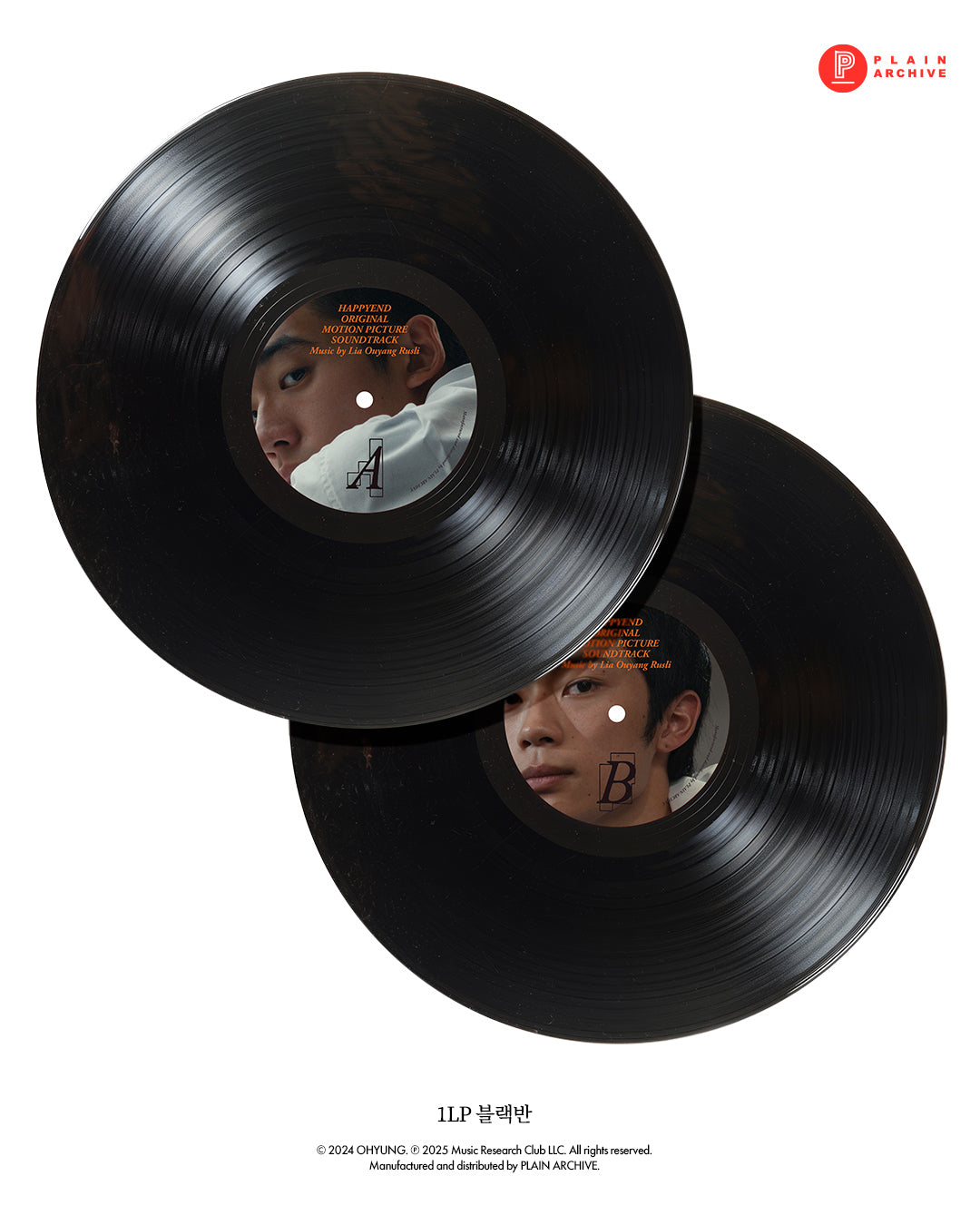 HAPPYEND Original Soundtrack [Black Vinyl, 1LP]