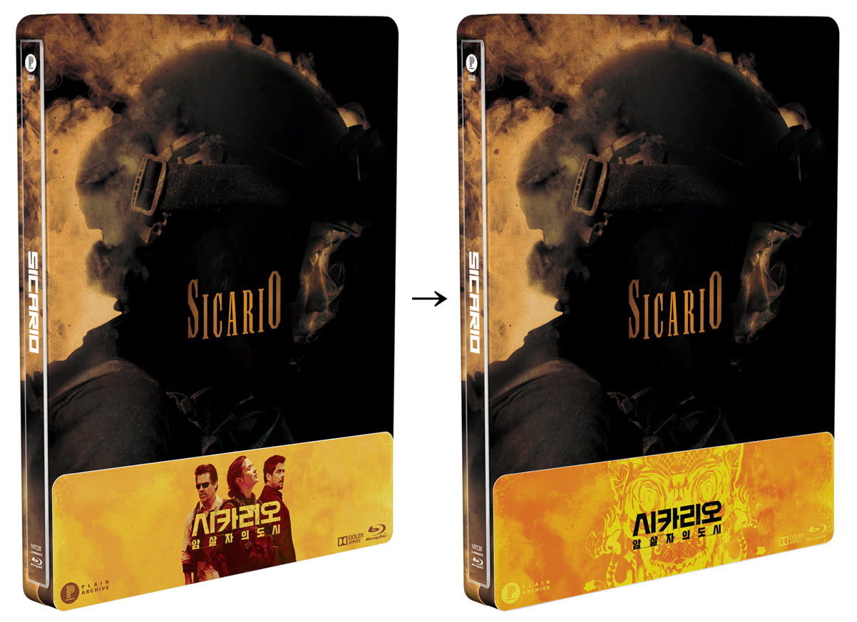 SICARIO Steelbook: 1/4 Slip with Lenticular