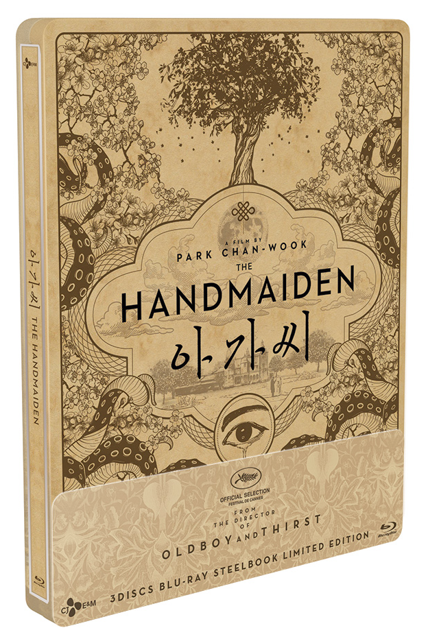 THE HANDMAIDEN: Steelbook with 1/4 Slip