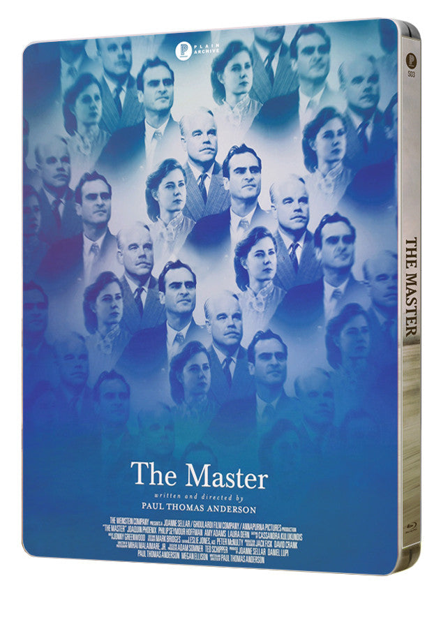 THE MASTER Steelbook with 1/4 Slip (Hologram & Gold foil finish)