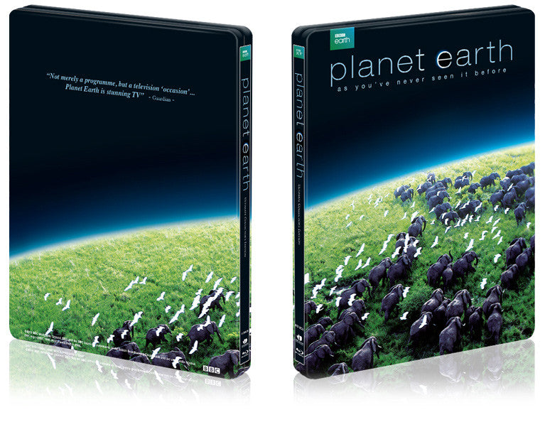 PLANET EARTH : UCE Steelbook with Double Sided Lenticular Full Slip (6Discs)