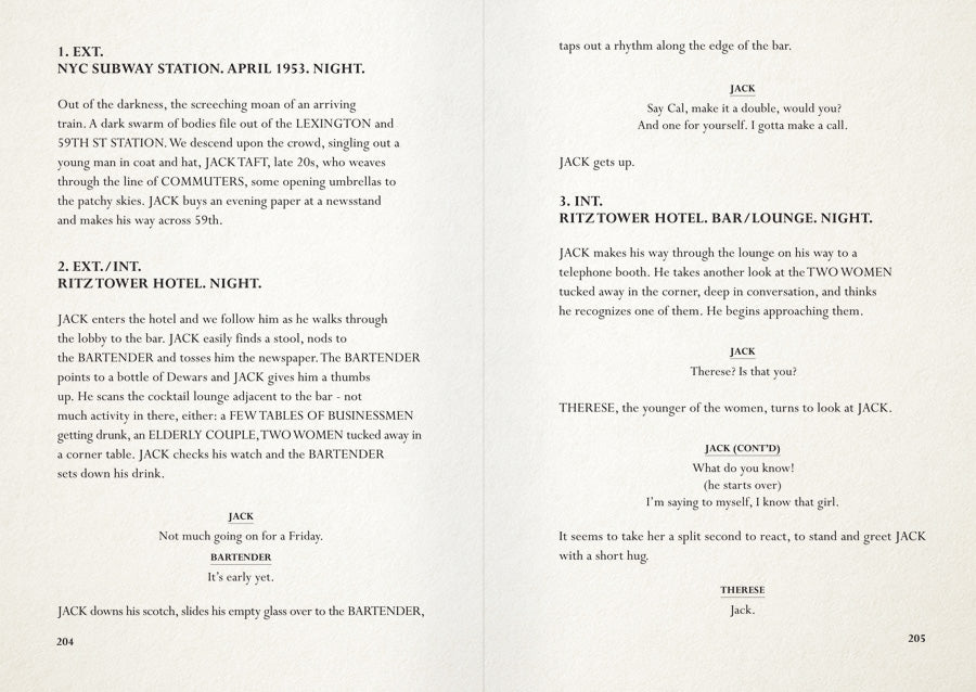 CAROL: Original Screenplay (2nd Press Edition)