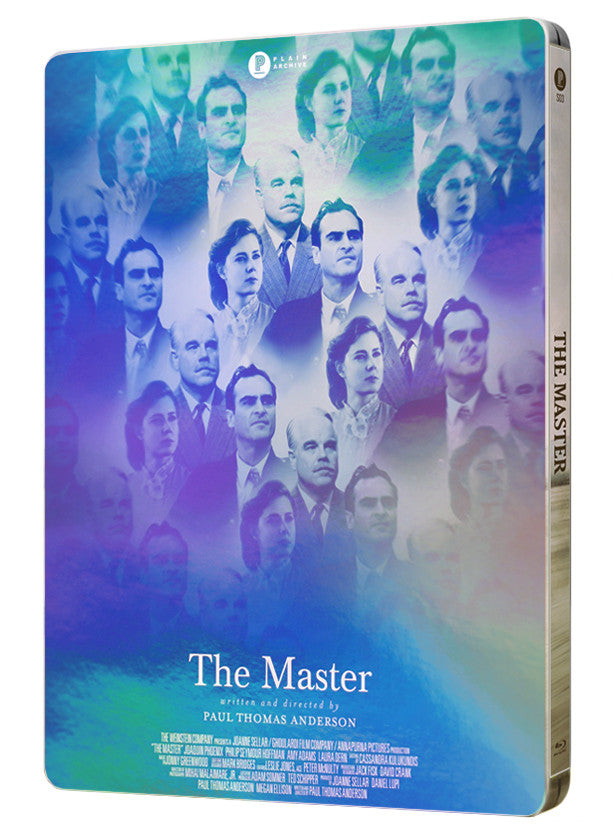 THE MASTER Steelbook with 1/4 Slip (Hologram & Gold foil finish)