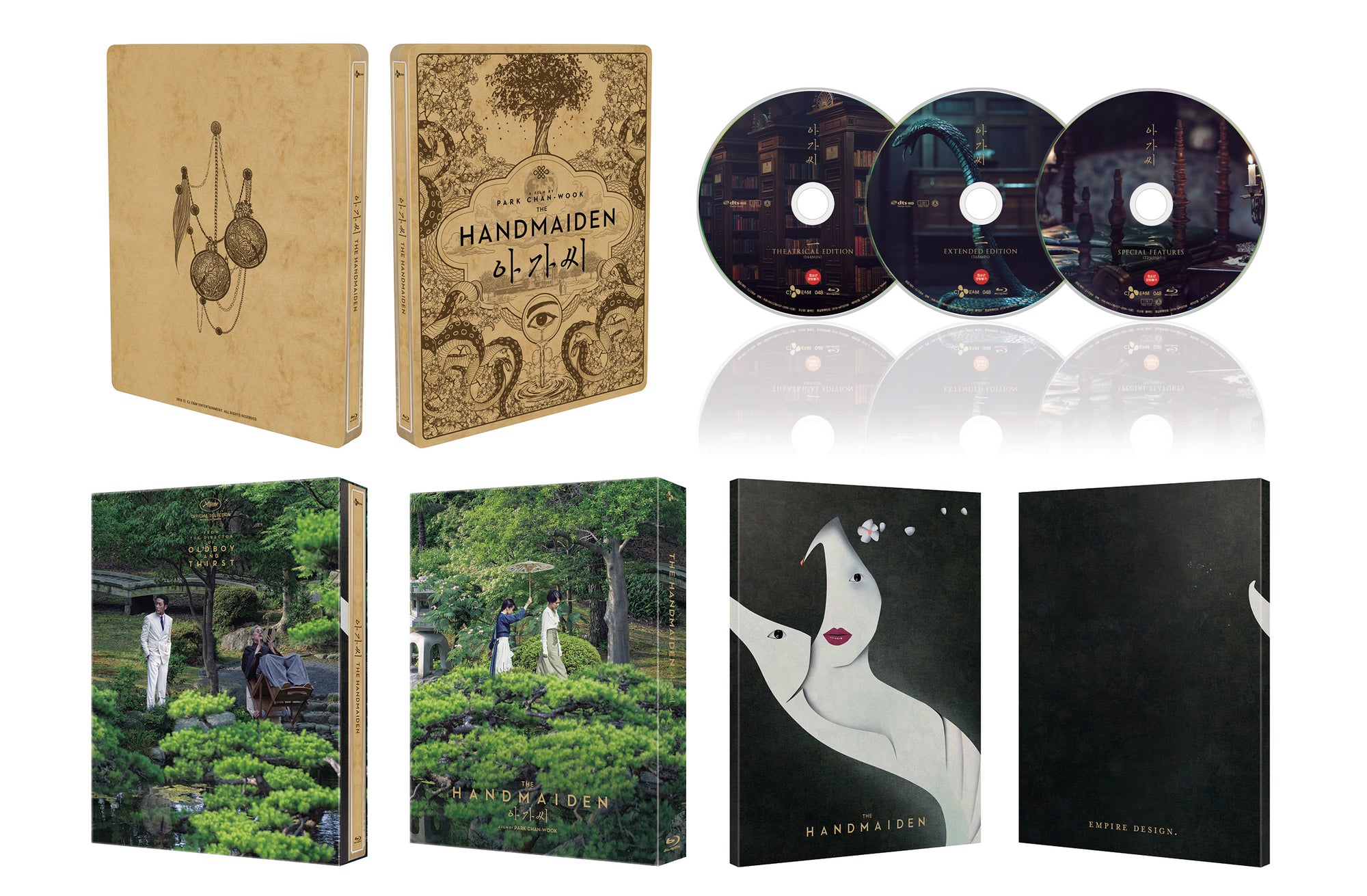 THE HANDMAIDEN: Steelbook with Full Slip (Type B)
