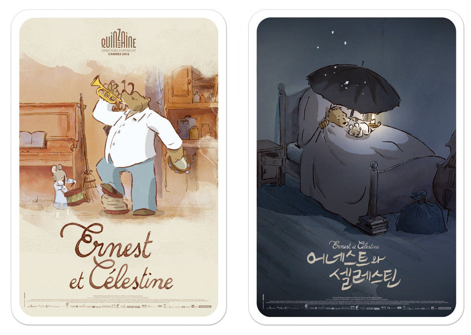 Ernest & Celestine (Design A) : LIMITED EDITION (PA015)