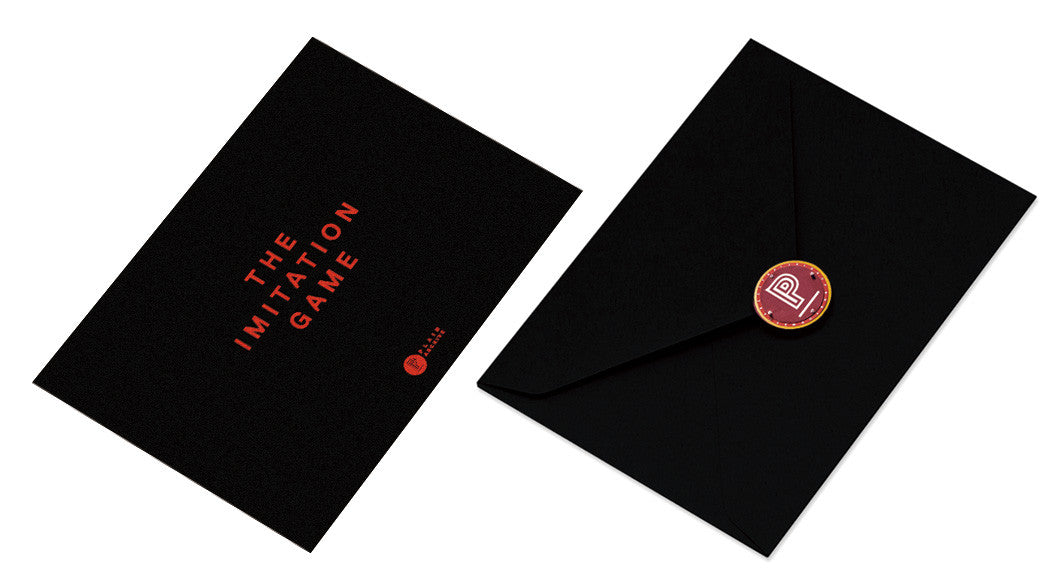 The Imitation Game (Design A) : Full Slip with Lenticular (PA020)