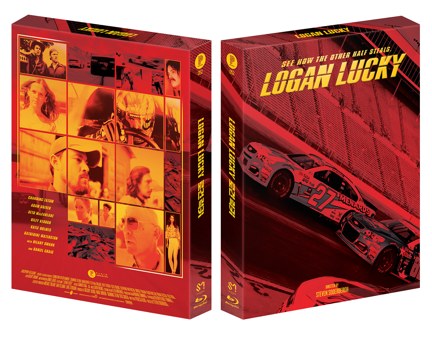 LOGAN LUCKY Blu-ray Steelbook: Full Slip (Type A)