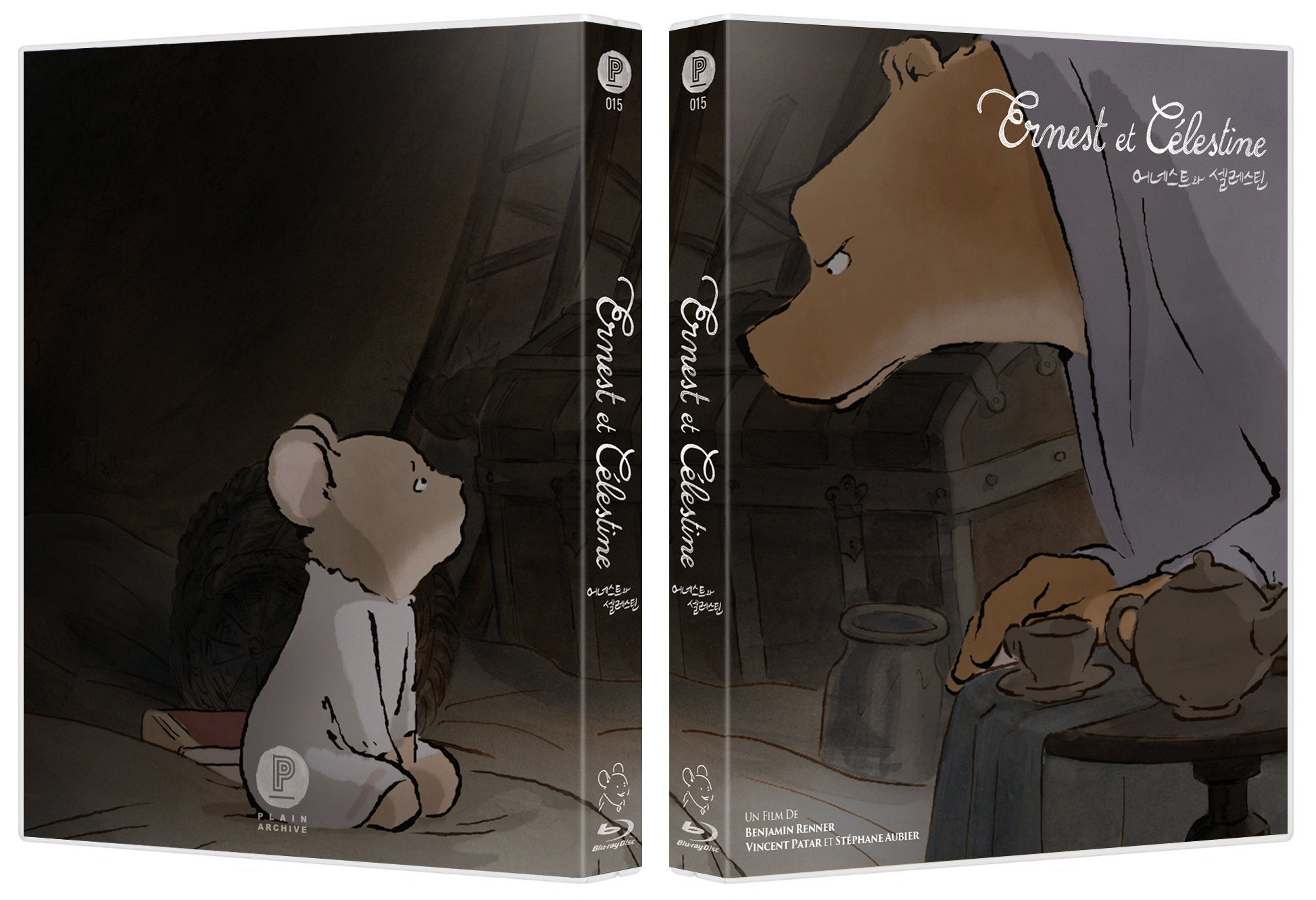 Ernest & Celestine (Design B) : LIMITED EDITION (PA015)
