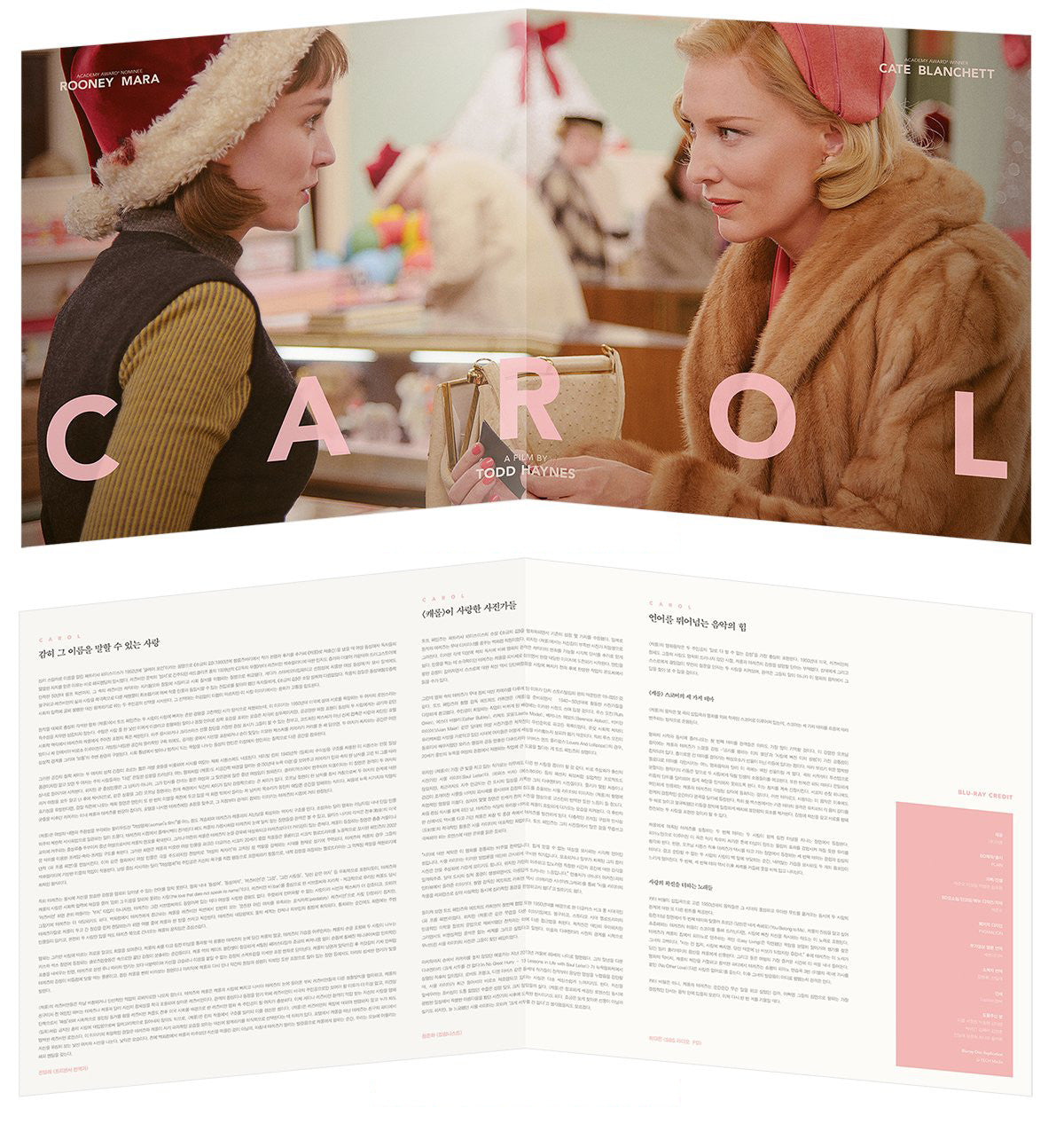 CAROL : Square Sleeve Edition (4Discs)