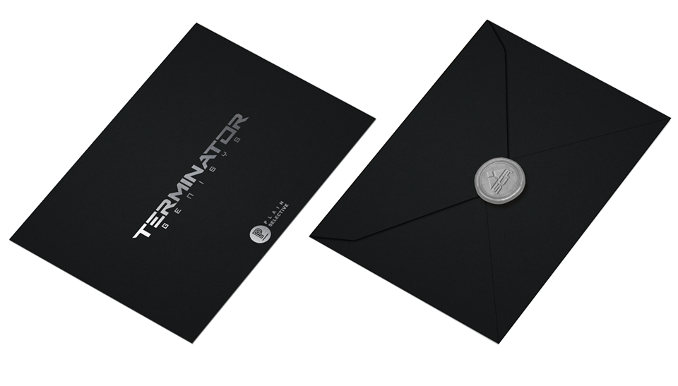 TERMINATOR GENISYS Steelbook : 1/4 Slip (3D+2D 2Discs)