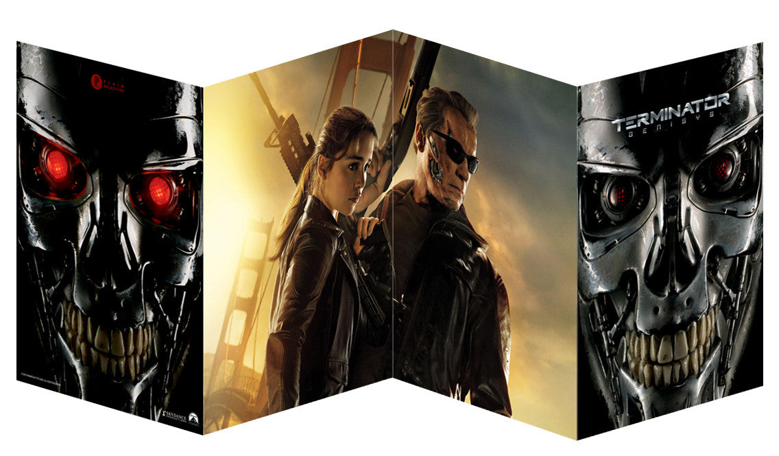 TERMINATOR GENISYS Steelbook : 1/4 Slip (3D+2D 2Discs)