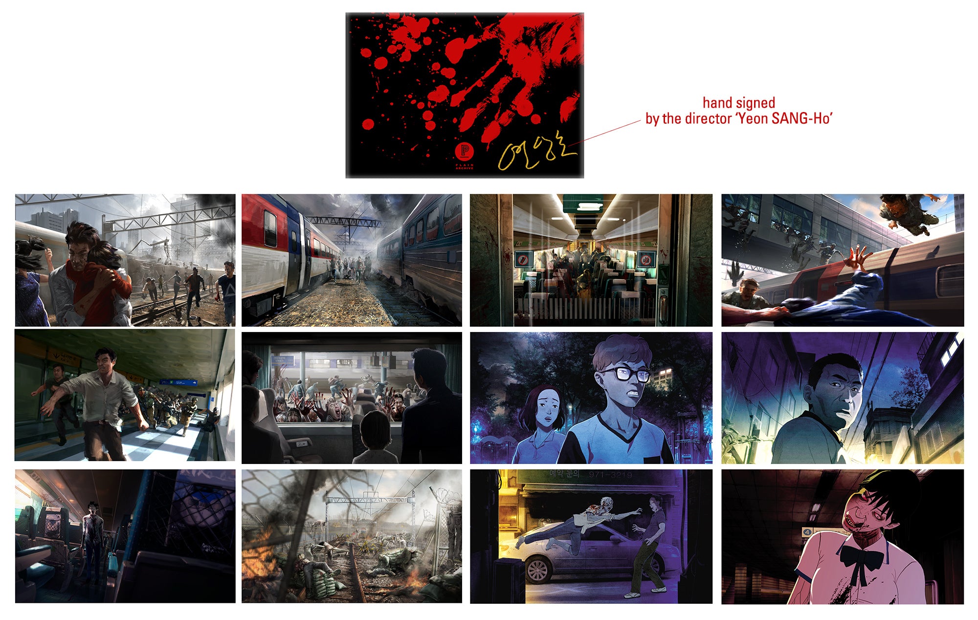 Train to Busan × Seoul Station Steelbook: Triple Pack (Full Slip A+B+C)