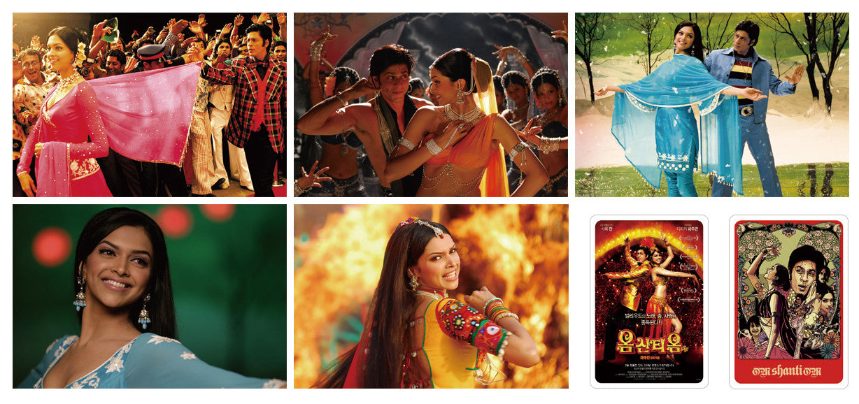 Om Shanti Om (Design B): Red Slip (PA011)