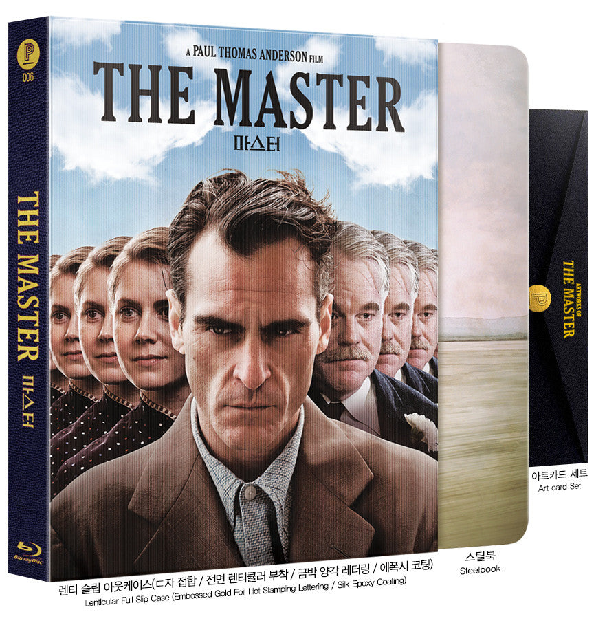 THE MASTER Steelbook with Lenticular Full Slip