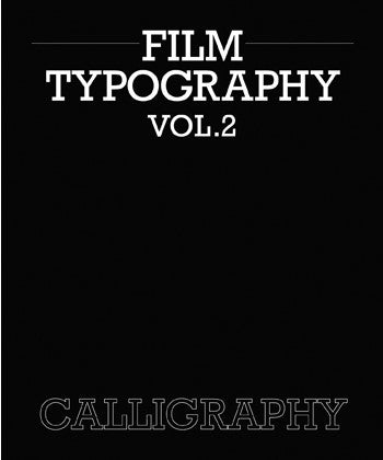 Design Book: FILM TYPOGRAPHY vol.2