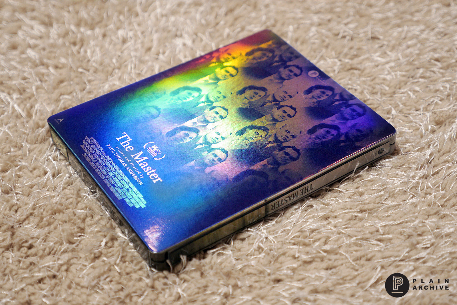 THE MASTER Steelbook with 1/4 Slip (Hologram & Gold foil finish)